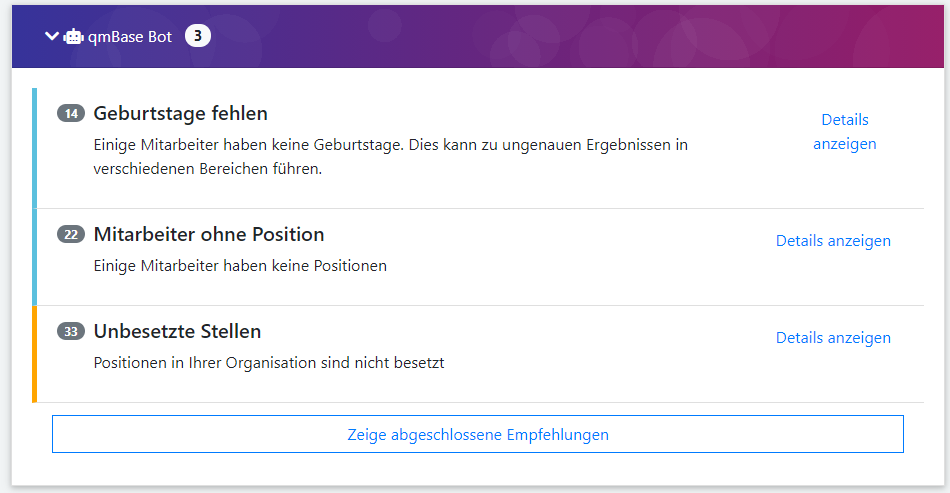 qmBase Bot zur leichteren Bedienung der qmBase Software für Managementsyteme