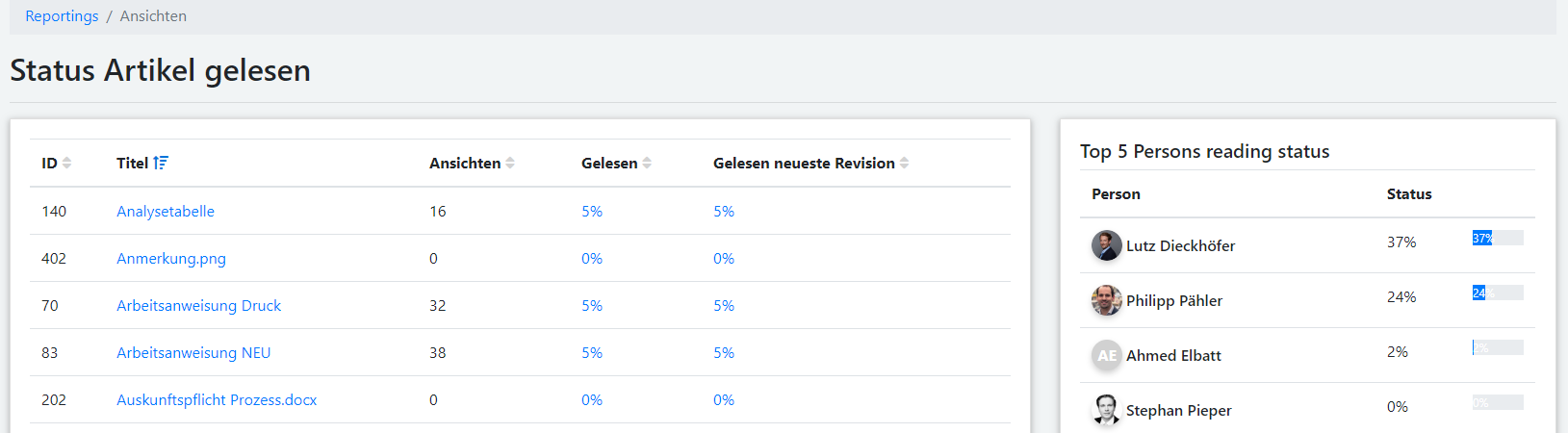 Dokumentenmanagement qmBase