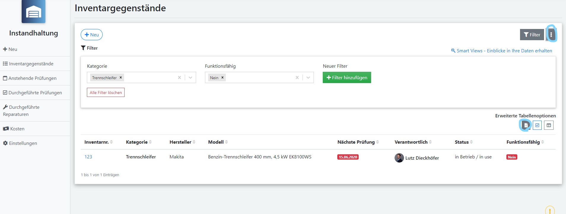qmBase QR-Code erstellen mit Excel und Serienbrief, Instandhaltung, Digitalisierung, Smart Maintenance, Maintenance Management