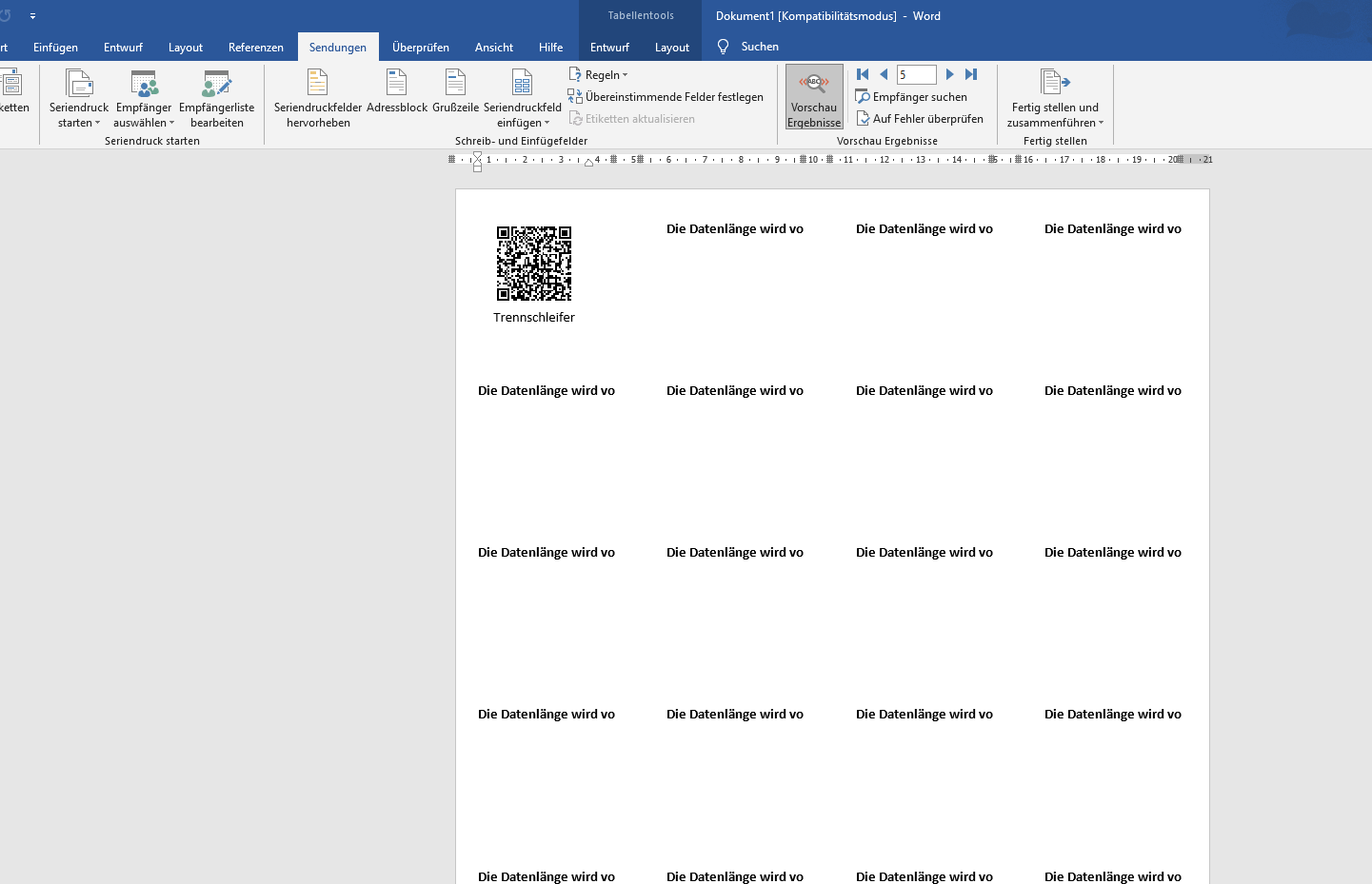 qmBase QR-Code erstellen mit Excel und Word Serienbrief, Instandhaltung, Digitalisierung, Smart Maintenance, Maintenance Management
