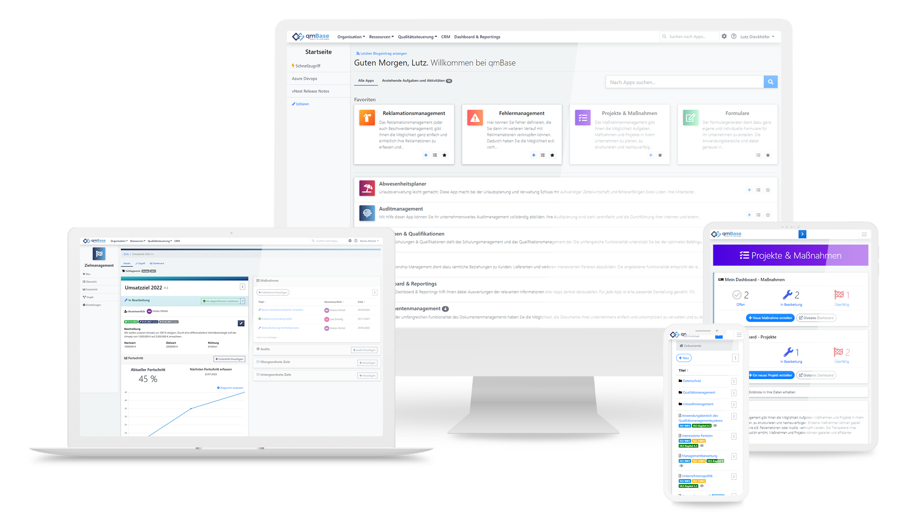 qmBase Qualitätsmanagement Software